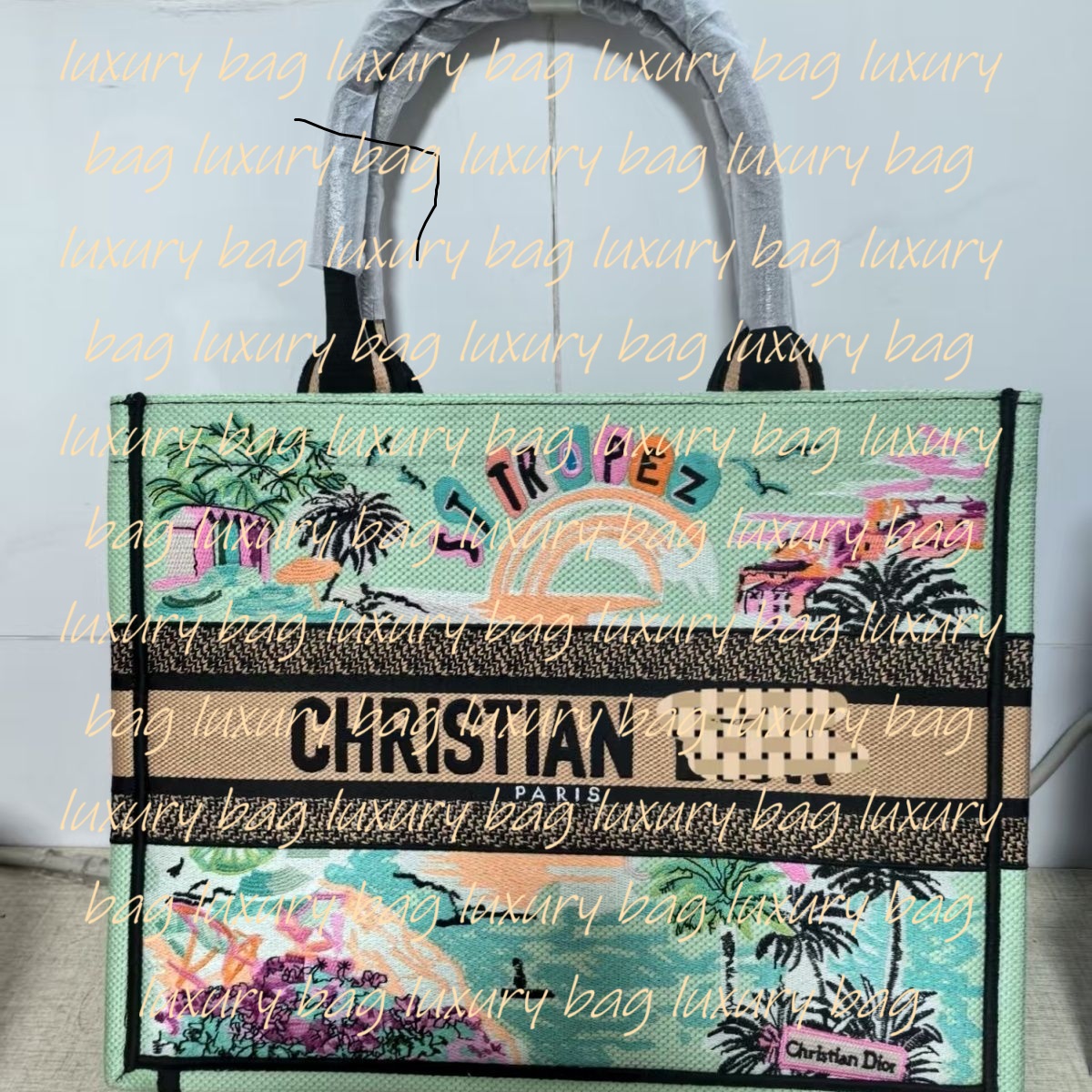 10AA new High Quality Luxury Bag Designer Women's Tote Bag High Quality One Shoulder Handbag Large Capacity Shopping Bag