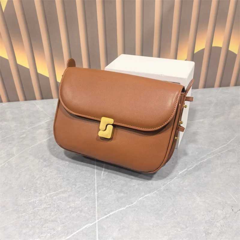 Genuine Leather Shoulder Bag for Women Crossbody Bag Female Luxury Designer Bags Classic Crossbody Square Bags Commuting BagW251013