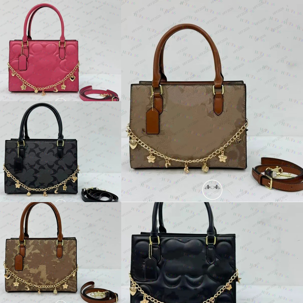 designer bag tote bag bag purse bags maggie shoulder bag 10a handbag crossbody bag with chain women tote bags classic letter print leather 08