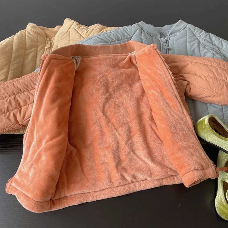 Fashion Childrens Jackets Autumn Spring Embroidery Fleece Coats for Kids 17Years Toddler Boy Girl Outerwear C251013