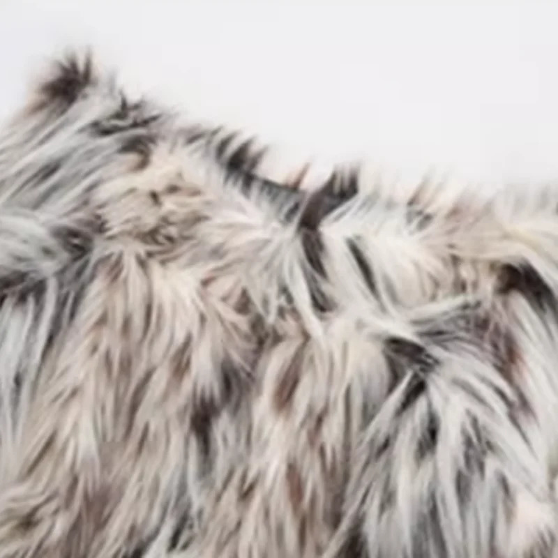 MWJQ Leopard Print Fur Clothing Male High Street Lapel Autumn Winter Short Loose Mens Fashion Coat 010073 251011