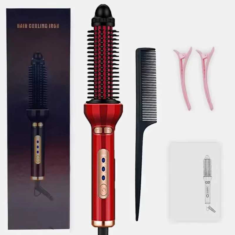 Fast Heating Ionic Spiral Curling Iron Custom Auto Curlers Rechargeable Styling Tool Hair Styler Brush S251013