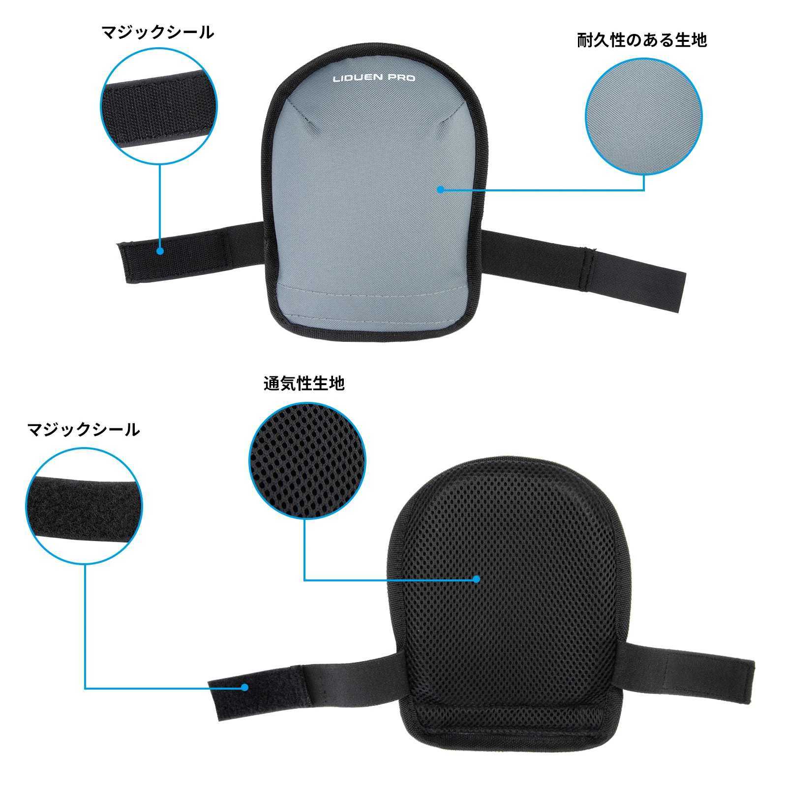 Gardening Knee Pads for Women and Men Lightweight Waterproof Foam Knee Pads and Easy Fit with Adjustable HookandLoop Straps C251013