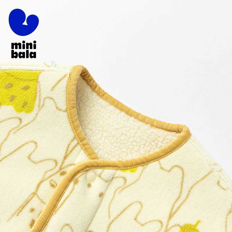 Mini Bala Kids Jacket 2025 Winter New Anti Static Reversible Casual Two Sided Wear Coat C251013