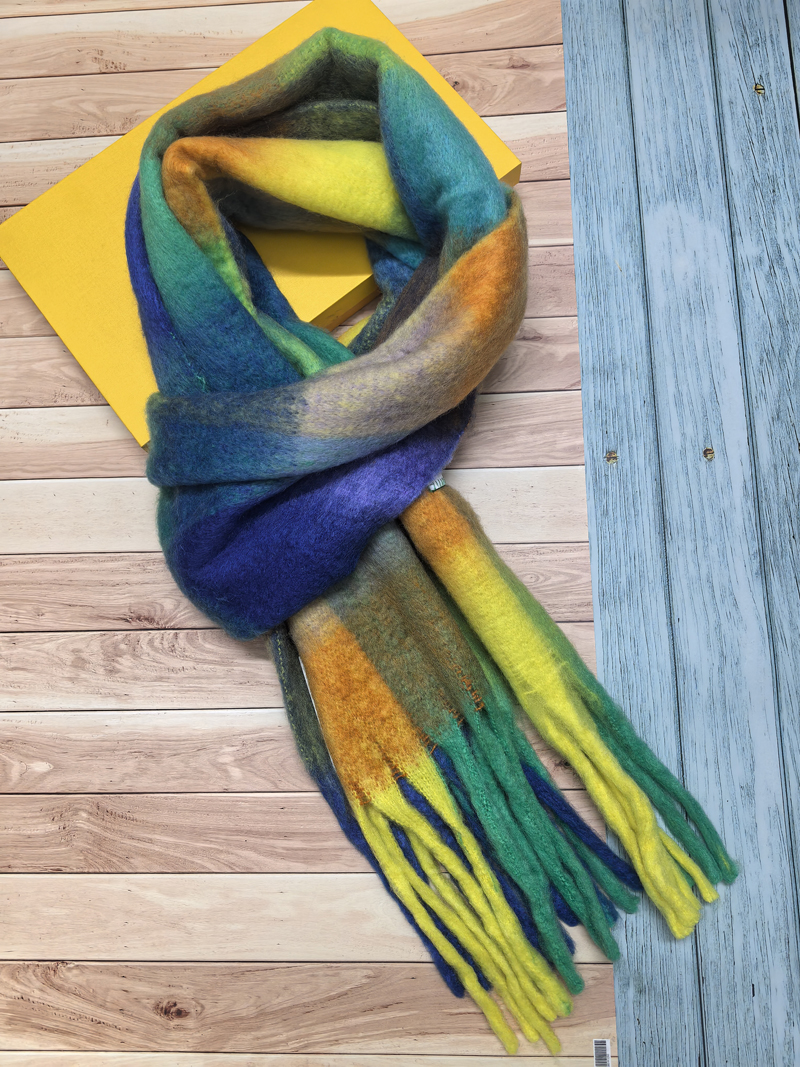 Classic Plaid Luxury Designer Scarf 100% Cashmere Tassel Designers Scarves Scarfs Shawl Sciarpa For Winter Womens and Mens