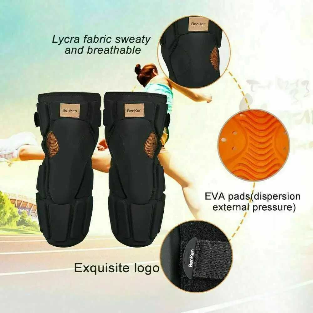 Benken Knee Brace Elbow Pads Kit Cycling Motorcycle Ski rodilleras Shock Absorption for Joint Security Protection Gear C251013