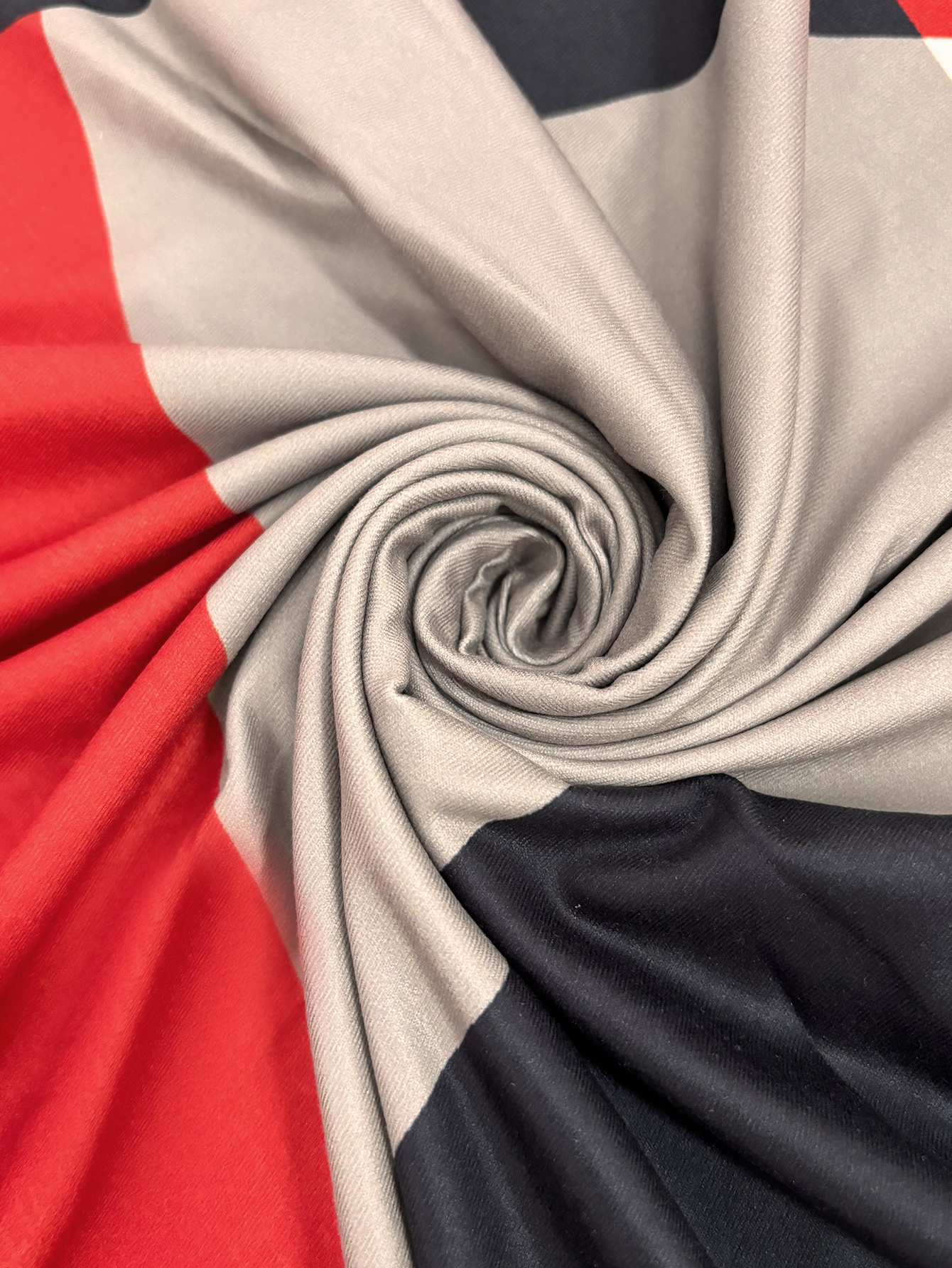 Women's Autumn Winter Mixed Color Block Long - Sleeve Maxi Dress - Elegant Fashion Party Dress-CF55181