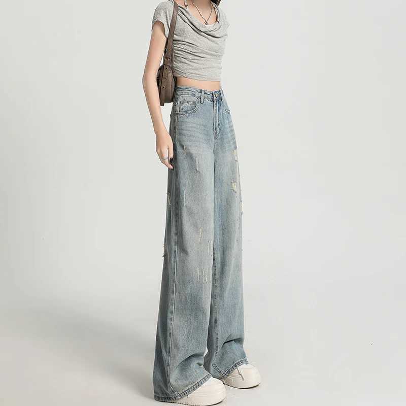 Skin Friendly Womens Straight Jeans Comfortable Leisure Baggy Denim Pants Low Rise Casual Streetwear Trendy Pocket BoyfriendT251013