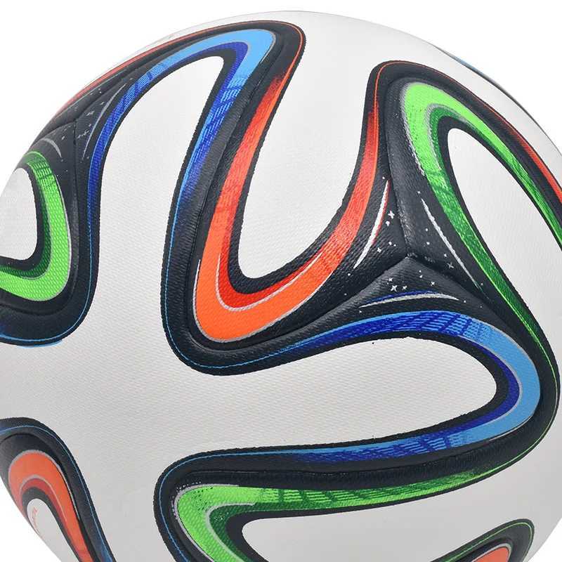 Durable PU Leather Soccer Ball Size 5 Match Football high qualtiy Seamless Training Match League Balls H260629 - view 7