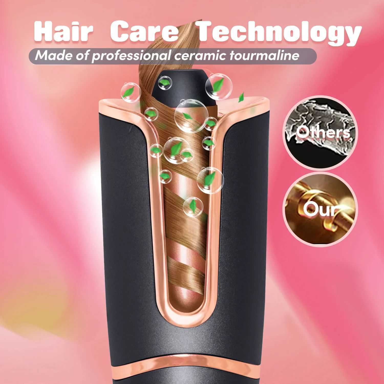 Automatically Hair Curler Automatic Looper Wavy Crimping Curl Tool Wave Roll Ferro Ringlet Loop Roller Electric Curly Waver Iron S251013