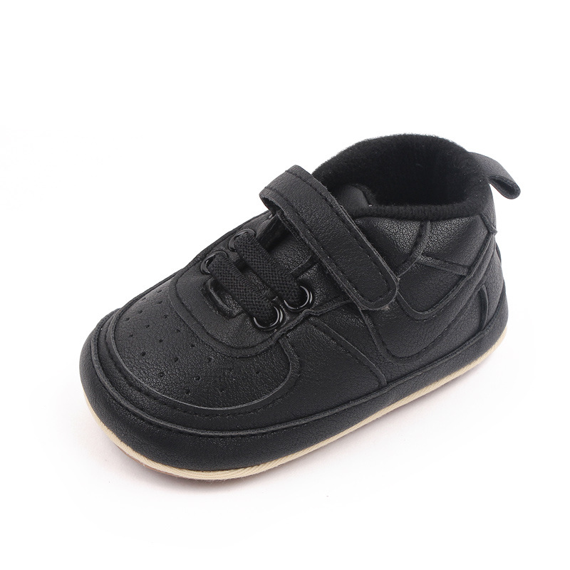 Newborn Shoes Infant Baby Toddler Casual Comfortable Anti-slip PU Leather First Walkers Cribs Shoes Trainer 0-18M K01047