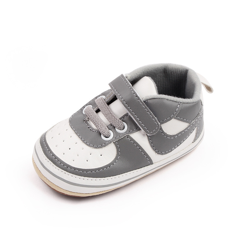 Newborn Shoes Infant Baby Toddler Casual Comfortable Anti-slip PU Leather First Walkers Cribs Shoes Trainer 0-18M K01047