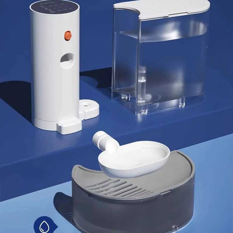 New Smart Dump Cat Water Dispenser Running Water Rechargeable Automatic Water Dispenser For Pet Dogs C251013