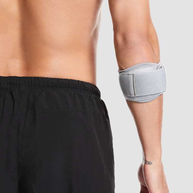 1 Pcs Elbow Pad Adjustable Compression Bandage Elbow Brace Gym Sports Badminton Vollleyball Tennis Elbow Support Protector Strap C251013