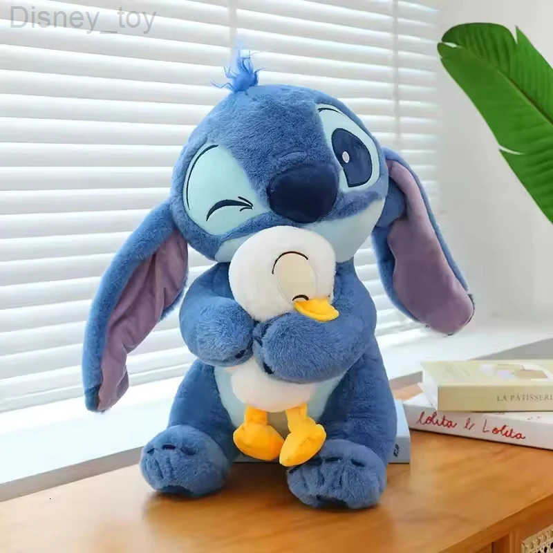 Disney 20cm Plush Doll Stitch Doll Cute Duck Stitch Plush Stuffed Toy Christmas Childrens Birthday Gift Kawaii Toys New H251013