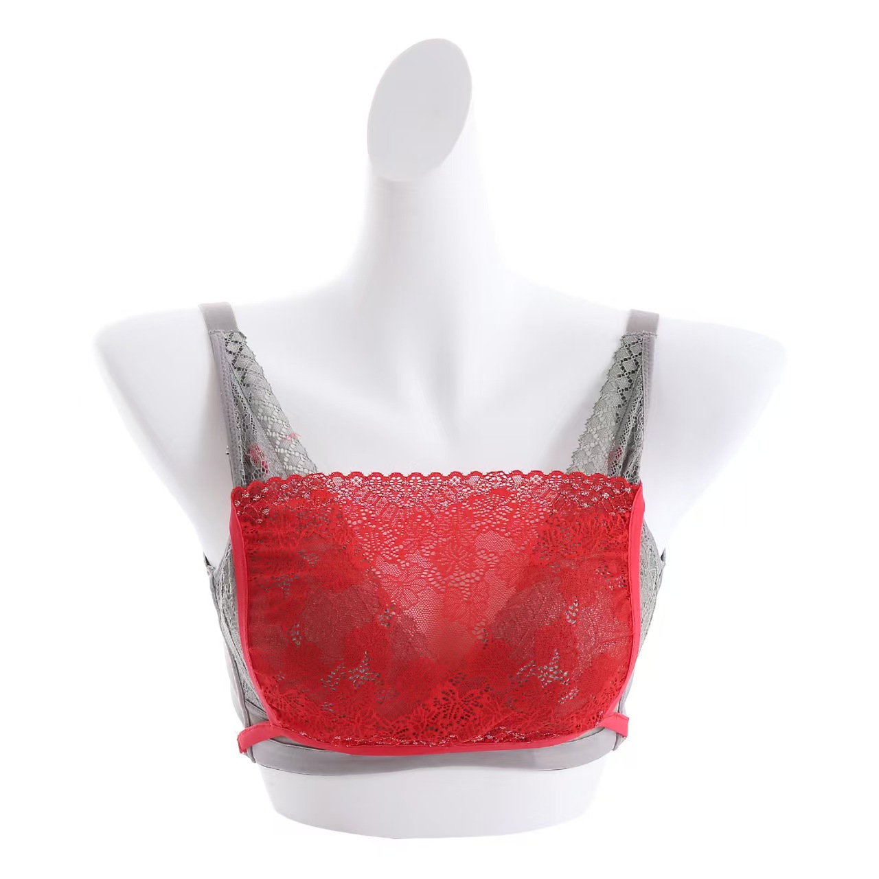 Women Quick Easy Clip-on Lace Mock Camisole Bra Insert