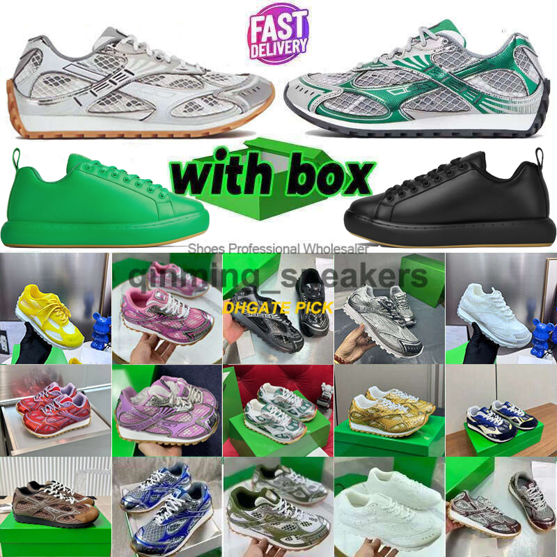 10A Designer shoes Runner Casual Womens Men Trainers Leather Mesh Nylon Fabric Sneakers Shoes