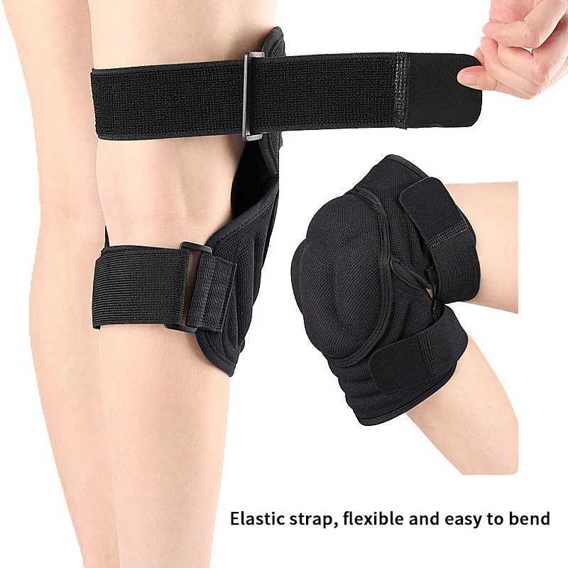 1Pc Knee Brace Thickened Protection Sports Kneepad Gym Support Fitness Gear Basketball Brace Protector Knee Guards Non Slip Pads C251013