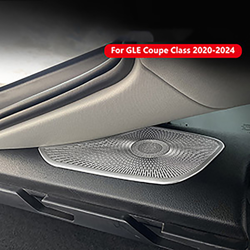 Car Rear Window Horn Cover Trunk Tweeter Speaker Audio Decoration Trim for Mercedes-Benz GLE Coupe Class C167 GLE53 amg 350 450 GLE63 S amg Interior A