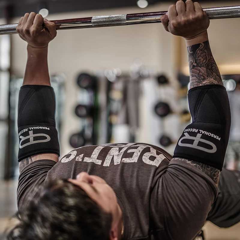 1 Pair Knee Pads or Elbow Pads Gym Fitness Crossfit Sport Support 7mm Neoprene Knee Sleeve or Elbow Sleeve for Workout C251013