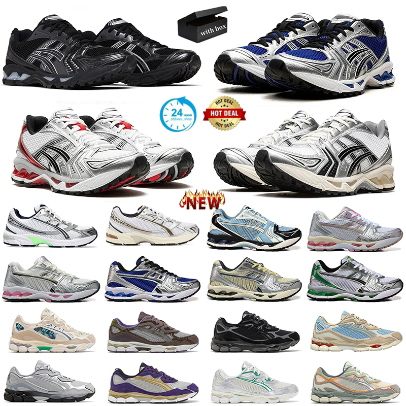 K14 Running Shoes Designer Sports Trainers Classic Triple Black White Graphite Grey Monaco Blue Outdoor Men Women chaussure Jogging Sneakers EU 36-47