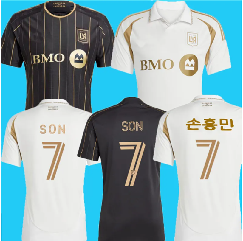2025 2026 lafc son soccer jersey 25 26 Los GIROUD Angeles fc Hollingshead D.Martinez D.BOUANGA Home away third Football uniform fans version top men kids