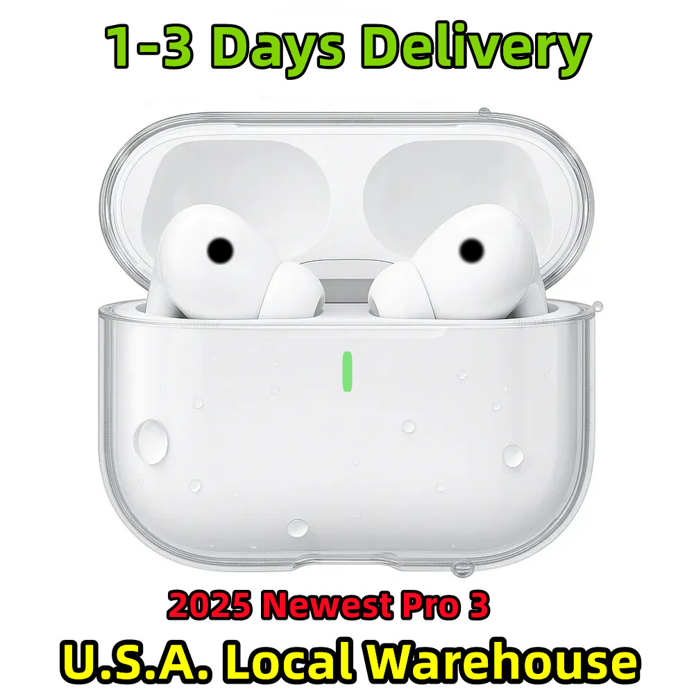 Case For Airpods pro 3 With ANC airpods 4 anc Earphone Accessories airpods pro 2 earphones case airpods 3 2 protective cases airpodspro 2 Solid Silicone shell air 2 case