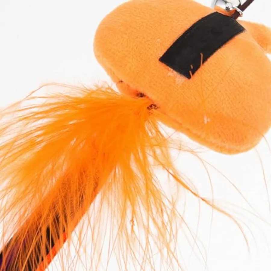 Halloween Cat Wand Toys Interactive Cat Teasing Stick Halloween Themed Toy ltifunctiol Wand Toy Kitten Stick Funny Pet Launcher C251013