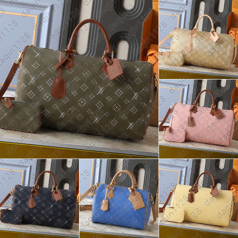 Womens Sling Bag Speed P9 Handbags Designer Bag Shoulder Bag Mans Ostrich Two Handles Bag Lady Wallet Purses Travel Bag Luxury Bag Commuter Bag Pochette Shopping Bag