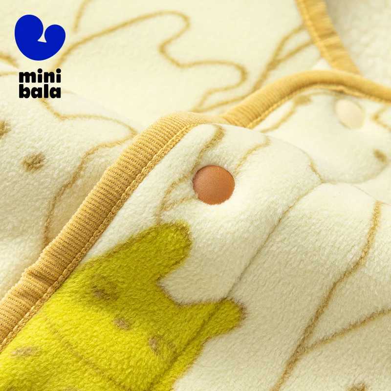 Mini Bala Kids Jacket 2025 Winter New Anti Static Reversible Casual Two Sided Wear Coat C251013