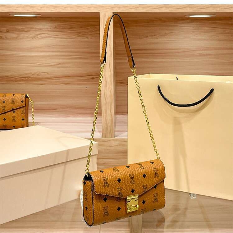 Envelope 2025 New Printed Exquisite High-end Mini Chain Shoulder Crossbody Small Bag for Women