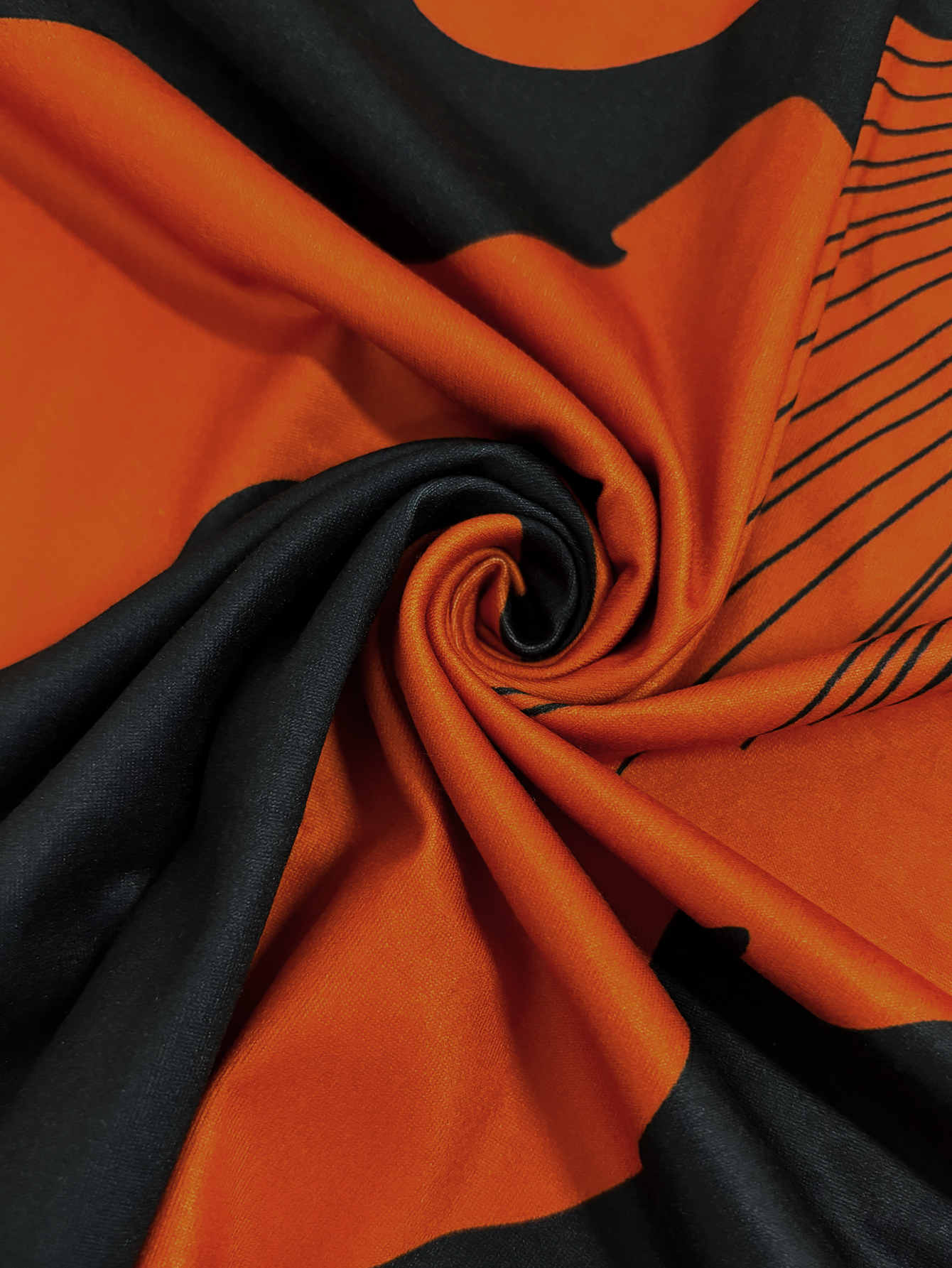 Women's Summer Autumn New Fashion Vacation Floral Printed Slimming Midi Dress - Mom - Style Elegant Navy Blue Dress-CF52916