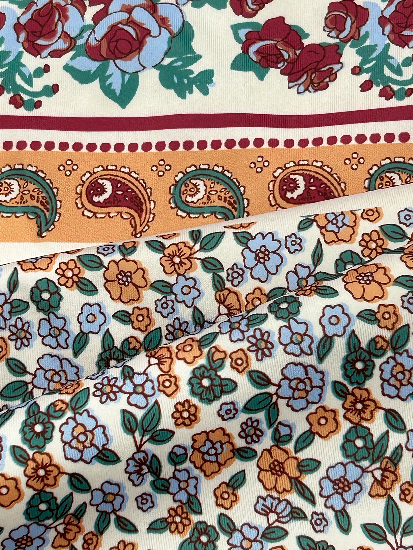 Women's Autumn New Floral Printed Casual & Versatile Plus - Size Dress-YL23450