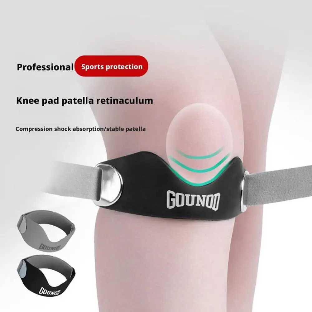 Cushioned Pressure Knee Support Breathable Adjustable Patella Strap for Jumpers Knee Joint Pain Relief Sport Knee Wrap C251013
