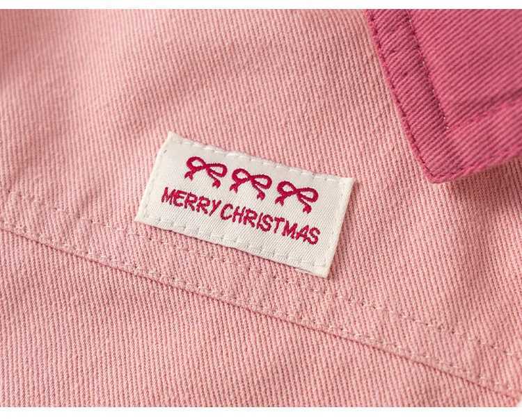 Spring Autumn Children Jackets 110Y Girls Patchwork Cartoon Letter Button Coats Korean Tops Toddler Outerwear For Kids Clothing C251013