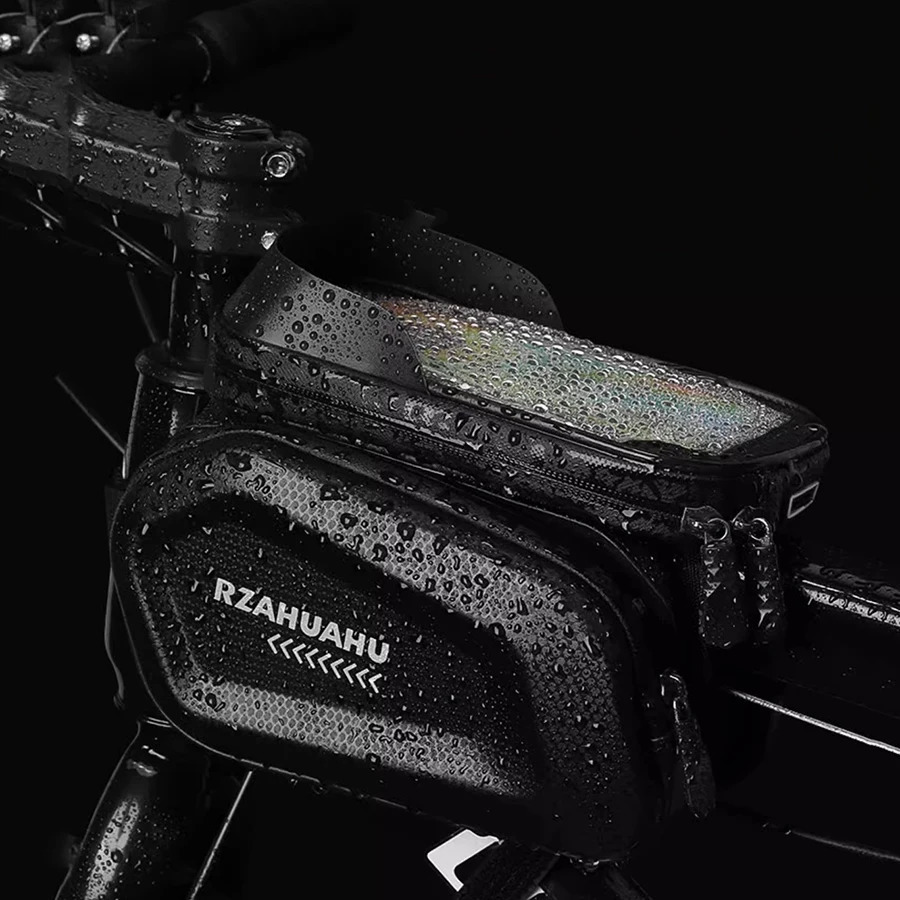 Bicycle Bag Waterproof Touch Screen Cycling Bag Top Frame Tube Bag MTB Road Bike Bag Phone Case Bike Accessories 251011