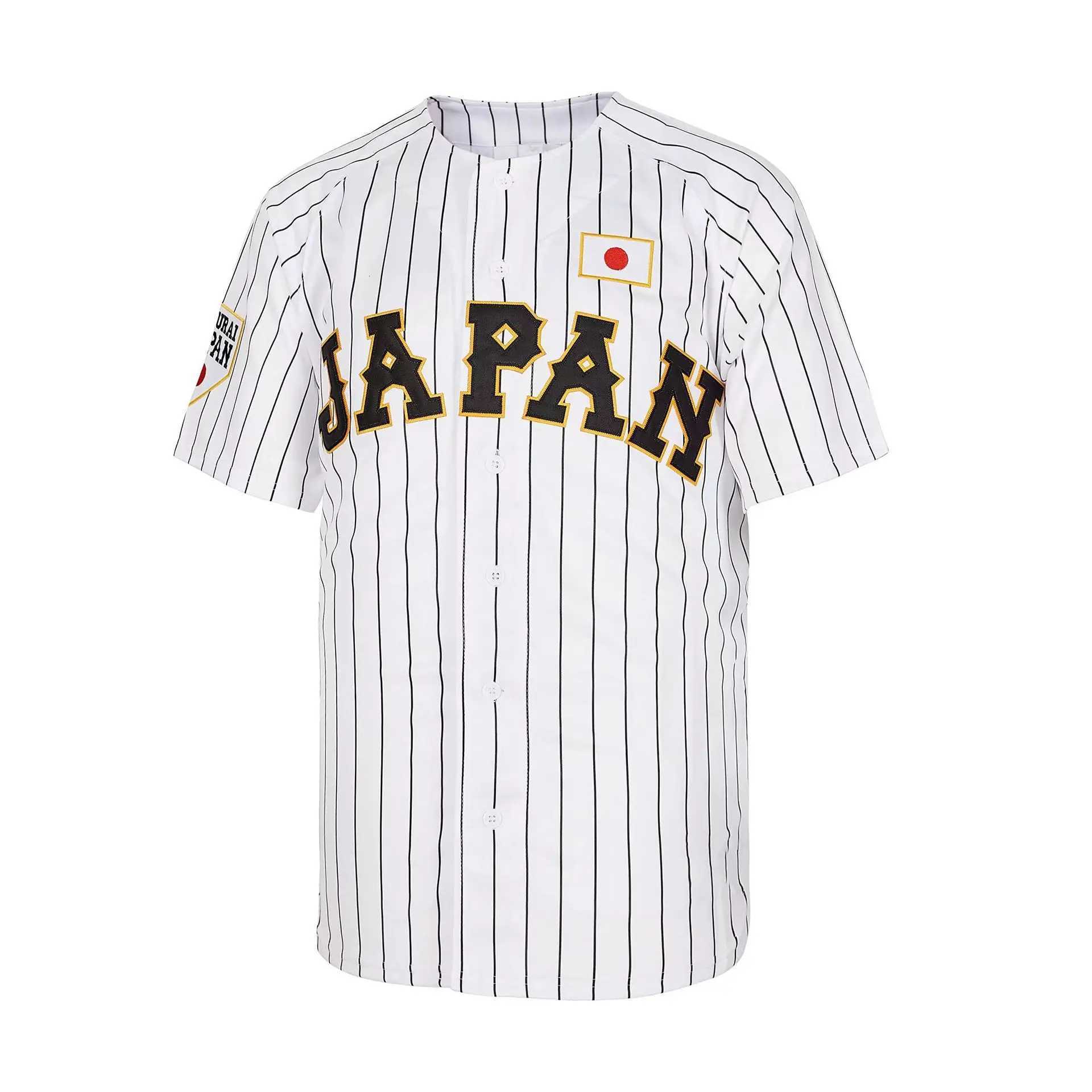 Japan 16 OHTANI Sewing broidery Cheap Highquality Outdoor Sportswear Hip Hop High Street Baseball Jersey Three Colors W251013