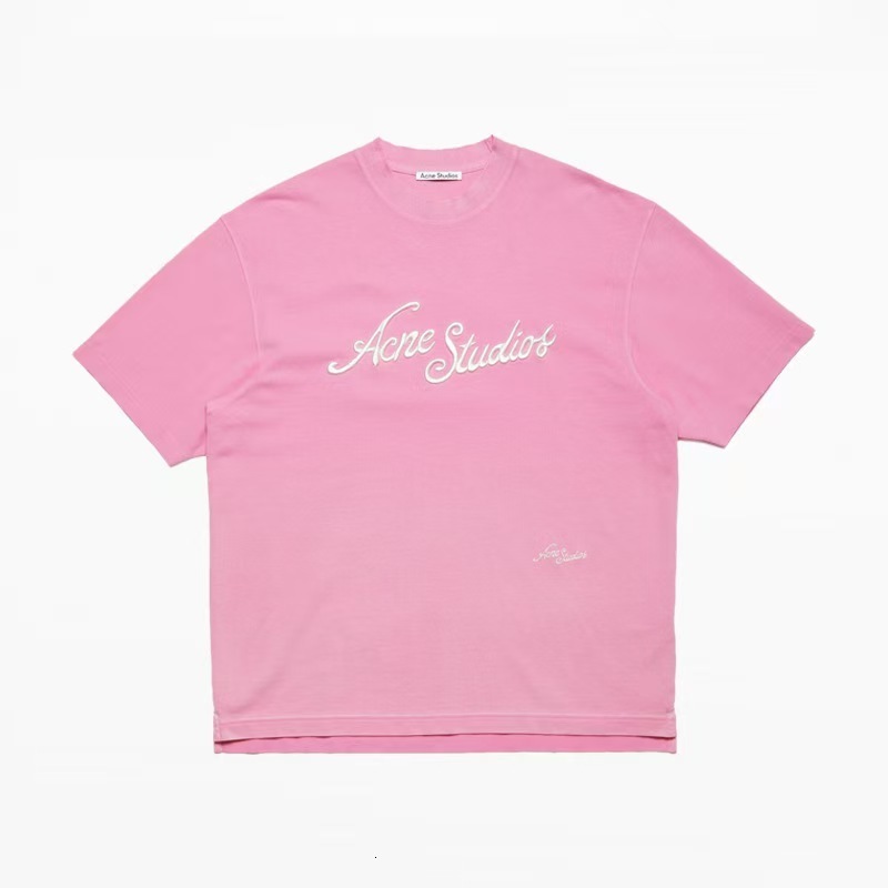 acnes t shirt Men T Shirt Designer Shirts Women And Man Short Sleeves Tshirt Summer Cotton Quality Casual T-Shirt With character keldies.