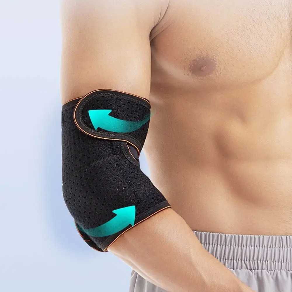 High Elastic Elbow Support Breathable Adjustable Elbow Pads Anticollision Elbow Protection Arm Sleeve Pad C251013
