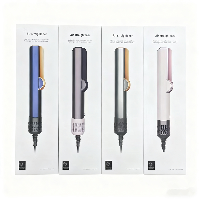 Professional 2-in-1 Straightener And Dryer Heat-Up Flat Iron Compatible with Airstrait Hair Styling Tool