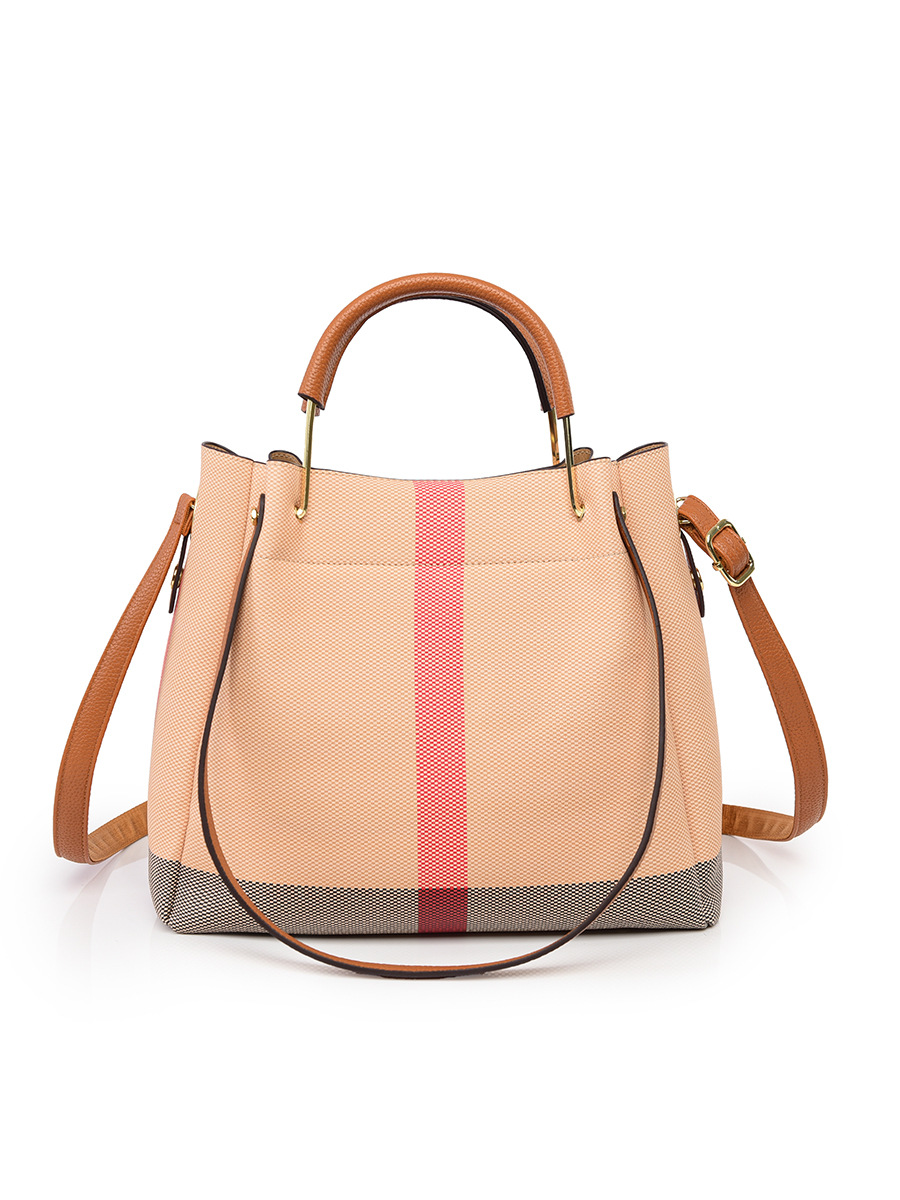 New style bucket for women stylish fashionable large capacity high handbag versatile shoulder and cross body bag new design