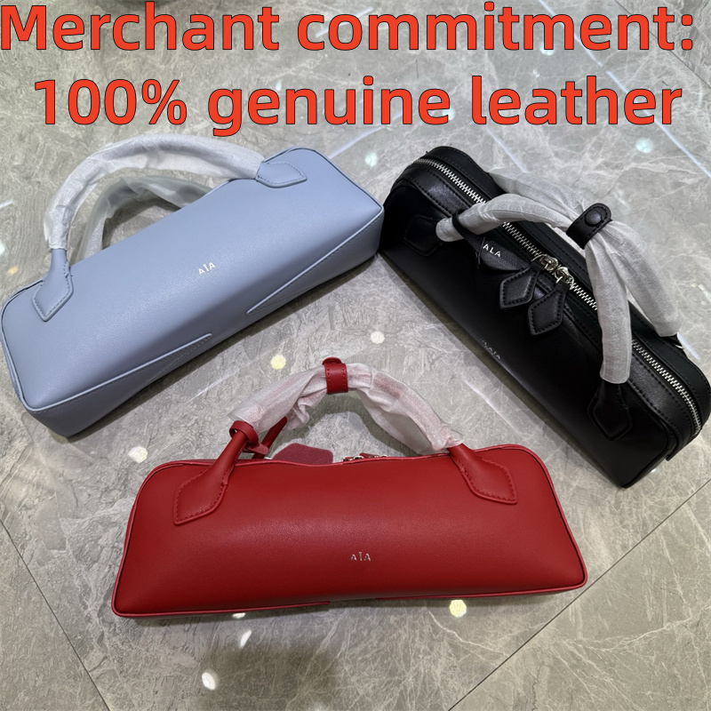 Top quality designer bag Luxury new Bags genuine Leather Shoulder Bag Women men Handbags Baguette Bag Armpit Bag Long Profile Double Zipper Opening Closing