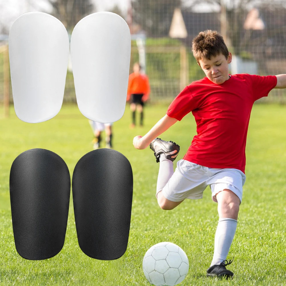 1 Pair mini Soccer EVA Plastic Shin Guards Pads For Kids Small Football Leg Protector Outdoor Sport Protective Gear 251009