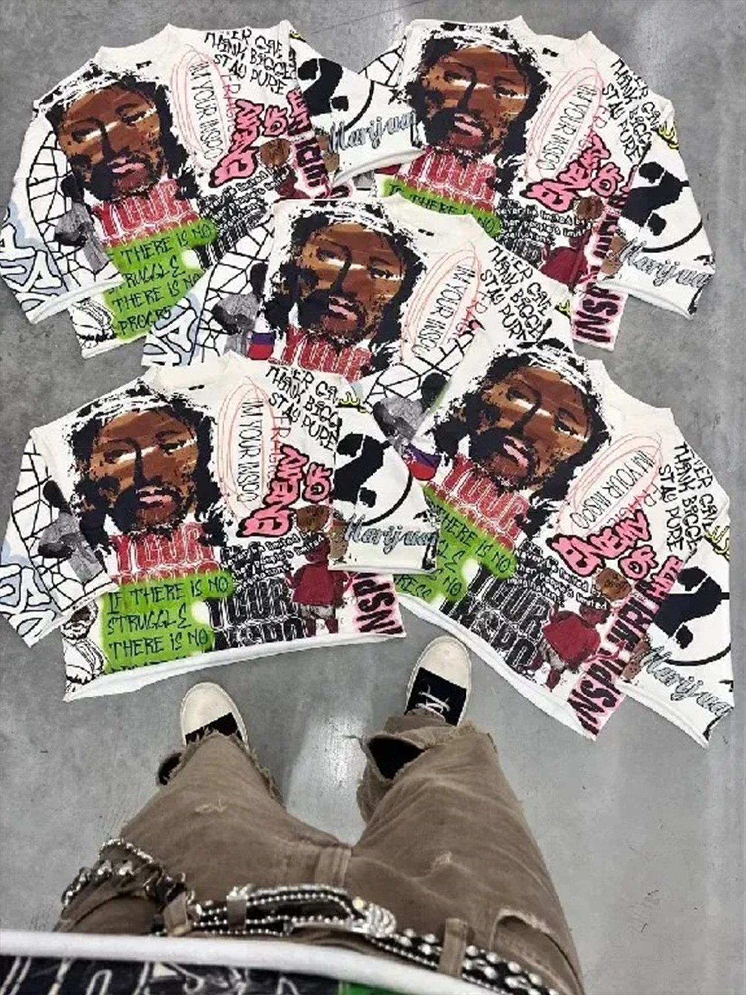 Designer T Shirt Streetwear T Shirts Retro Hip Hop Graphic Print T Shirts Mens and Womens Rock Oversized Round Neck Cotton Short Sleeve Men's T-Shirts