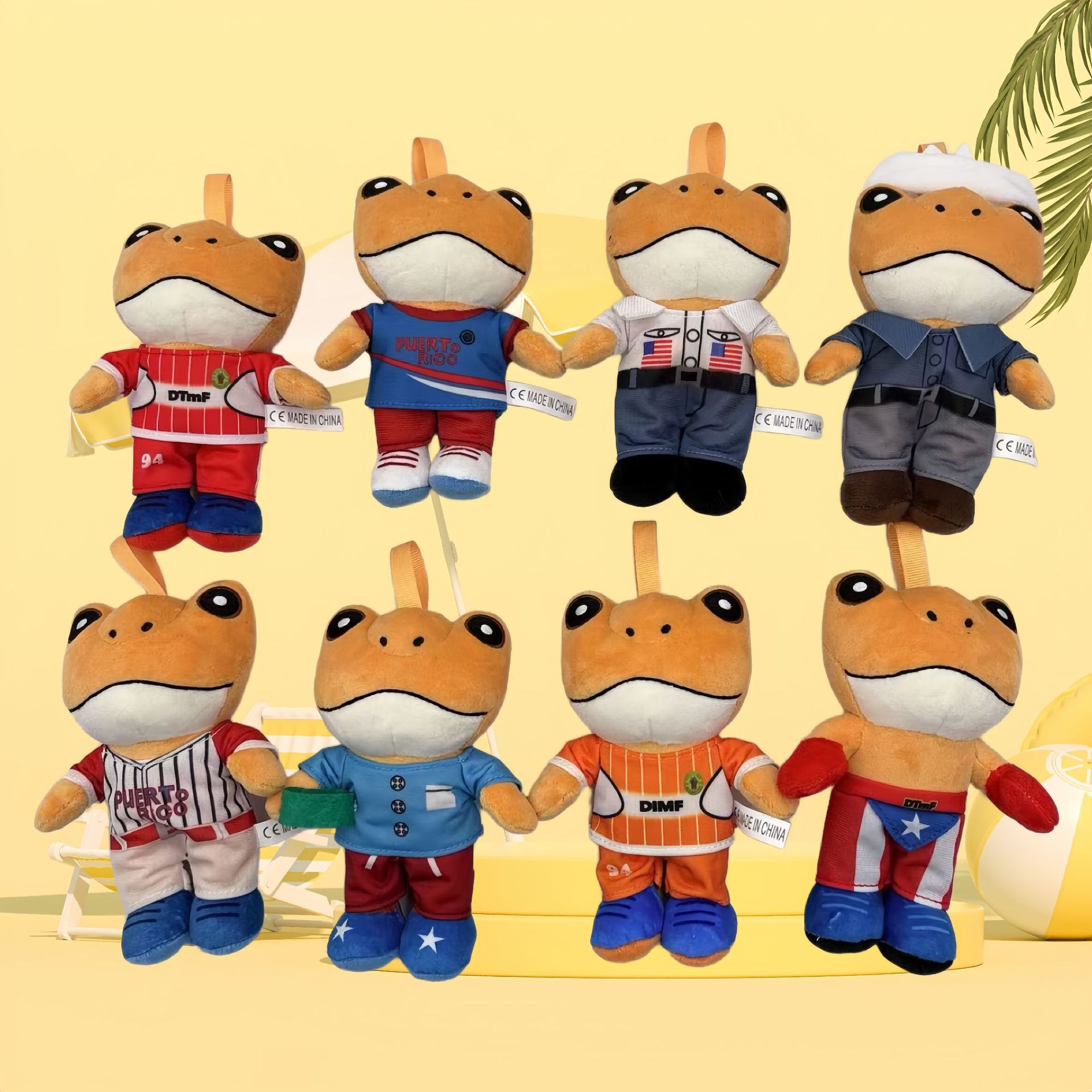 wholesale air sapo concho badbunny creative plush toy clown