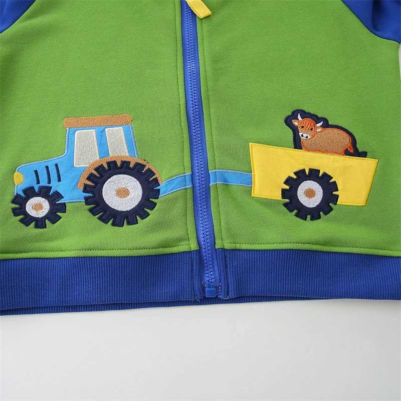 New Design 27T Childrens Hooded Jacket Boys Winter Autumn Outwear Girls Zipper Hot Selling Spring Wear C251013