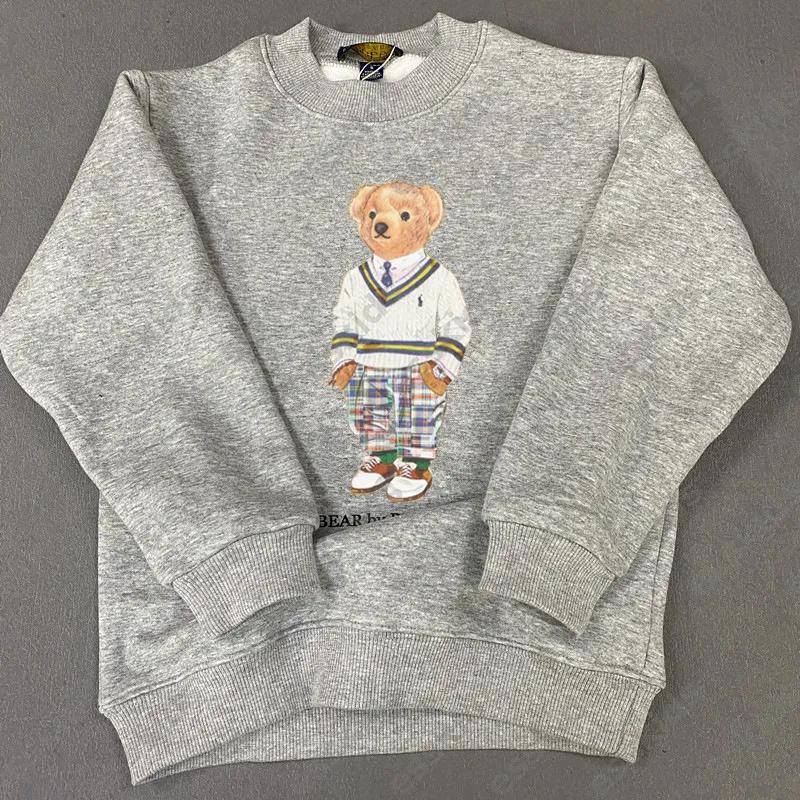 Designer Autumn Clothing Luxury Kids Round Neck Sweaters Teddy Bear Childrens Clothes -8 Sweatshirt Printed Sweatshirt Boys Thin Fleece Sweatshirt DLG2510132