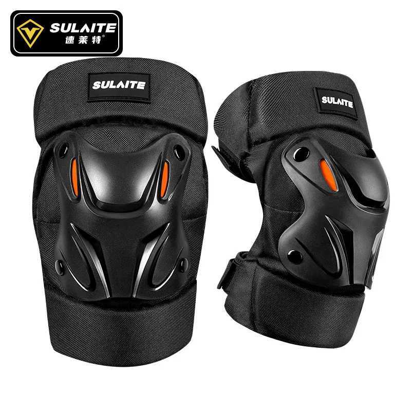 SULAITE 1Pair Motorcycle Knee Elbow Combo Kneepad for Men Protective Sport Guard MTB Racing Motocross Protector Gear Motocicleta C251013