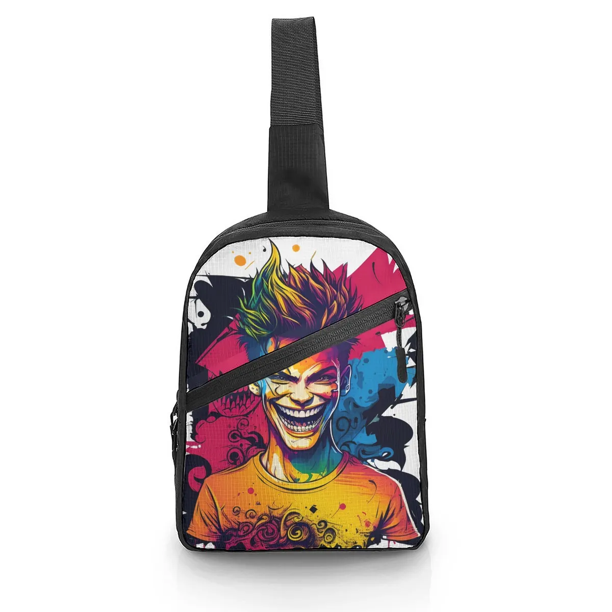 DHgatepod Foldable Chest Bag | Lightweight Crossbody Sling Pack | Hands-Free Waist Fanny Pack for Travel & Outdoor