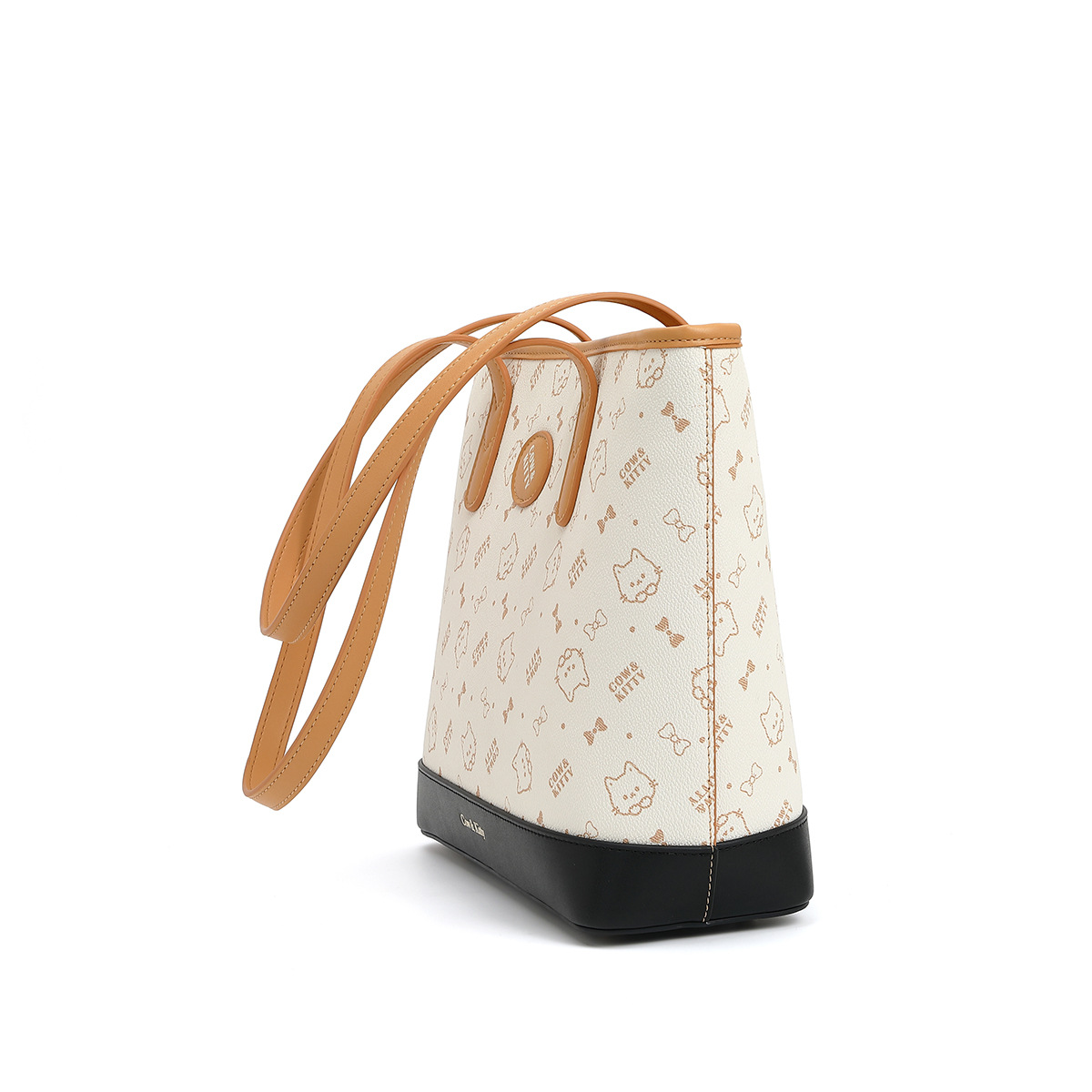 Cow & Kitty designer bag free shipping 2025 New Fashionable new trendy casual handbag large capacity commuting tote bag for woman